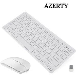 Combo Clavier + souris sans fil ultra fin – Disposition AZERTY Français