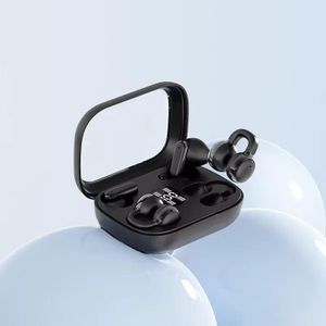  Écouteurs Bluetooth Sans Fil TWS Q10 lancer LED 2-IN-1 NOIR