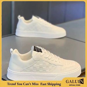 GALUIN Baskets de sport pour hommes et seniors - Blanc