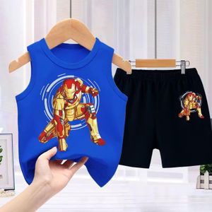 Ironman Nouveau ensemble enfant débardeur et short tendance à Dakar – Confort & style été