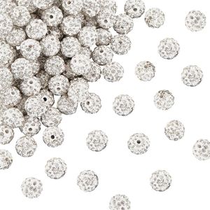 100 Pcs 10mm Perles De Strass