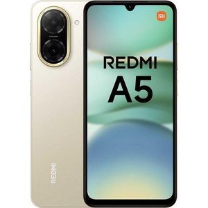 Xiaomi Redmi A5 – 6.88" - 4G - 2 sim - 4GB Ram - 128GB Rom - 8Mpx/5Mpx – 5200 MAh - Gold - Garantie 12 mois