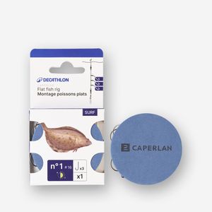 Caperlan MONTAGE PECHE SURFCASTING POISSONS PLATS HAMECON N°1