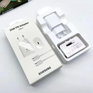 Samsung Chargeur Super rapide Usb Type-C 25W - Adaptateur secteur UE + Cable 1 mètre