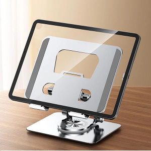 Universel Support Tablette Métal Rotatif 360° - Compatible Ipad