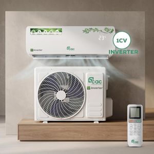 Cac Climatiseur Split 2 CV INVERTER - 18000 BTU - Blanc - Garantie 12 Mois - CACINV18