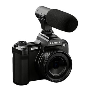 Unbrand Caméscope Numérique Rétro HD Caméra Portable Micro DSLR, Modèle : DC101 + Microphone