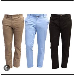 Lot de 3 pantalon kaki pour homme de bonne quali 