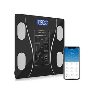 Balance Numérique Bluetooth Bmi Balance De Salle De Bain Numérique Intelligente