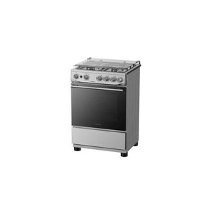 Astech Cuisinière 60/60 Ck63Da010 4 Feux Avec Grill / Minuterie.