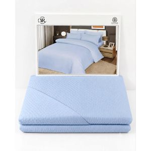 Drap Blanc Pur 6 piéces - Élégance & Confort / Parure de Lit / Couvre 100% Coton