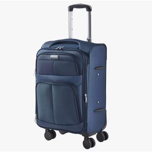 Valisede Voyage  Tissu  Premium – Extensible & Roues 360° / Color Aléatoire 