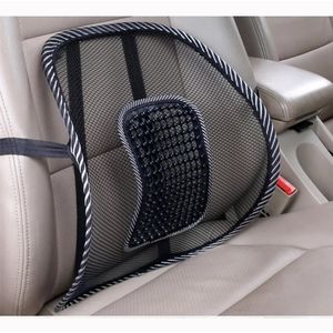 Coussin de Voiture à grille de massage en soie glacé respirant pour le soulagement du dos.