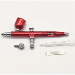 Aérographe Portable De Petite Taille Pour Peinture Artistique - Rouge