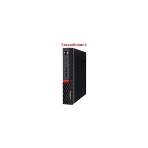 Lenovo Mini PC ThinkCentre M_10AX.Core i5 4ème Gén RAM 4Go Disque SSD SATA 128Go +CLE WIFI(Reconditionné)