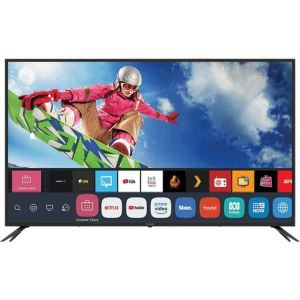 Téléviseur LED HD Smart TV 55 Pouces Android 9.0 OS Design Ultra Slim