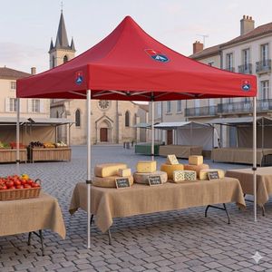 Grande tente pliante extérieure fixe 3m/3m