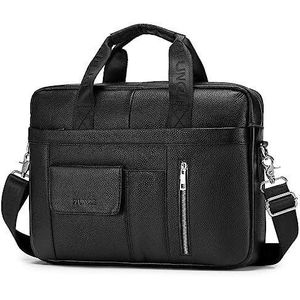 une sacoche porte-documents en cuir pour homme