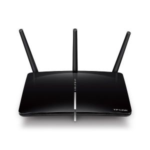 TP-Link Archer D5 Modem Routeur WiFi ADSL2+ Gigabit Double Bande AC1200 (AC900 + N300) avec 4 ports LAN 10/100/1000 Mbps