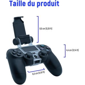 Lynk Support de téléphone pour manette Ps4