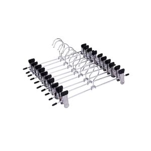 Flushrenic Cintre en métal, robuste et durable, armoire de rangement, tous les types de vêtements sont applicables, Convient pour t - shirts, manteaux, cintres fins antidérapants avec crochets, garde - robe économisant de l'espace, rangement durable pour vêtements