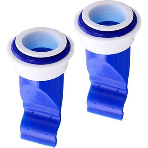 Lot de 2 bouchons de drainage de sol de douche anti-odeurs, prévention de reflux, protection anti-fuite, cœur de tuyau en silicone, insert de drainage anti-odeurs pour cuisine, salle de bain, maison