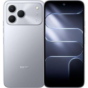 Tecno  Spark 50 4G - 6.78" - ROM 128Go - RAM 4Go - Appareil photo 50MP - 6700mAh - Double SIM - Titanium Grey