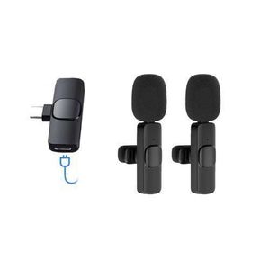 Micro cravate sans fil pour iPhone et samung tecno usb c K9 Microphone Lavalier Sans Fil Studio Gaming pour iPhone PC Ordinateur Professionnel Micro Diffusion en Direct Téléphone Mobile PK M21 c2