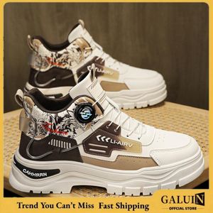 GALUIN Baskets montantes pour hommes 2025 - Beige