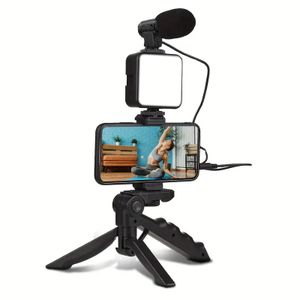 White Label Kit de Vlogging pour la réalisation de vidéos - Noir