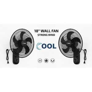Cool Lots de 2 Ventilateurs Muraux 18 Pouces 