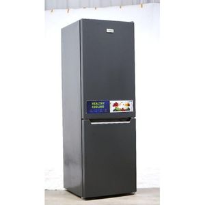 Deska Réfrigérateur Combiné 3 Tiroirs Normal - 186 Litres - Gris - Bf231Dk - Garantie 12 Mois.
