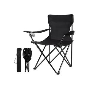 Flushrenic Chaises de camping portables, chaise pliante en plein air, pour le pique-nique de voyage en plein air Supports110kgs Charge, avec sac de transport