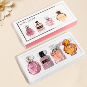 4Pcs Parfums Femme Classique Durable Dames Parfums Cadeau