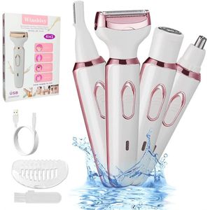 Épilateur Rasoir électrique 4 En 1 Pour Femme