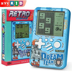 STY Écran de 3 pouces pour enfants Console de jeu classique en brique jeux de poche pour enfants (piles non incluses, 3+ ans)