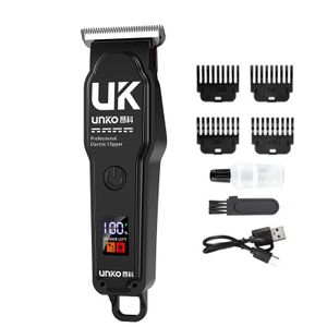 Ton-deuse Électrique Universelle Anke UK - Rasoir Pousseur Électrique Entièrement Automatique et Rechargeable pour Adultes - Noir