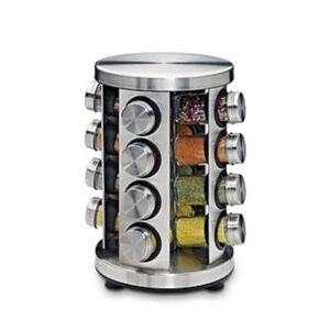 Epicier Rotatif  Avec 12 pots en Verre