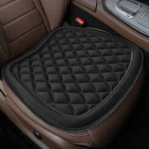 Coussin de siège de voiture respirant, adapté à tous les modèles de voitures, doux et confortable, soulage la pression sur les fesses - Noir