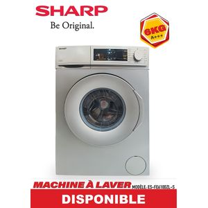 Sharp Machine à laver Sharp 6 Kg Lave-linge frontale – ES-FE610DZL-S - A+++