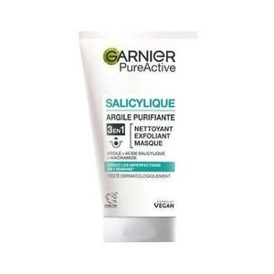 Garnier Pure Active 3 in 1 salicylique gommage et masque 150 ml