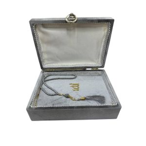 Coffret Spirituel de Dévotion (Chapelet & Livre de Prière) - GRIS