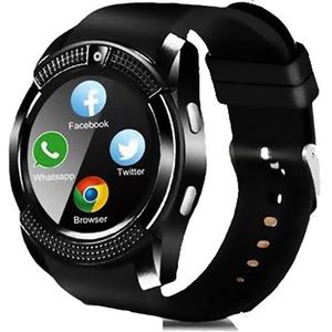 V8 Smartwatch écran tactile avec caméra / slot carte SIM