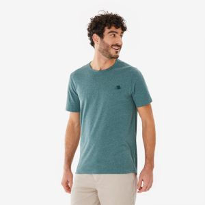 Quechua T-shirt de randonnée manches courtes homme, NH100 vert