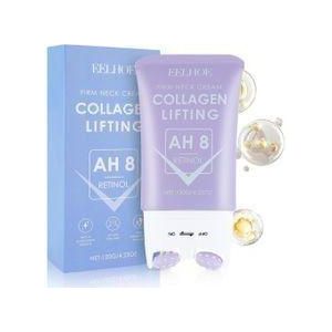 Neck Lift Cream with AH8 & Retinol, 2-in-1 Neck Firming Cream with Double Rollers