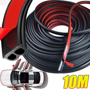 Bandes d'étanchéité en c-aoutchouc pour portes de voiture 10M - Isolation phonique protectrice pour coffre, capot, résistance aux intempéries