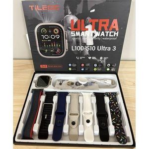 TiLECC TiLECC Super 7 En 1 Bracelet Intelligent 49mm Série 8 Super Smartwatch 49mm