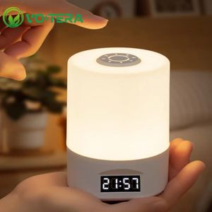VoltEra Lampe de chevet LED tactile, lampe de table de chevet dimmable, lampe de lecture LED rechargeable, éclairage de chambre, décoration de salon