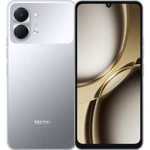 Tecno POP 20 - 6,67 Pouces - 128Go ROM - (4+4)GO RAM - 4G - 2 SIM - 8MP/13MP - 5000MAH - GRIS