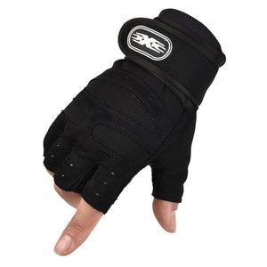Gants de fitness, de pêche et de cyclisme, protège-poignets longs, mi-doigts